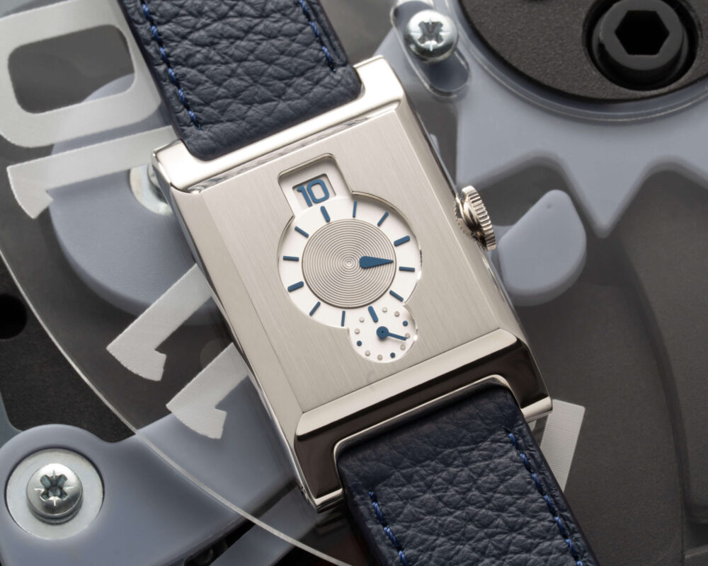 Niton Prima Platinum limited edition jump hour watch